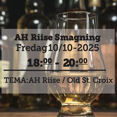 AH Riise smagning fredag d. 10 oktoberfest 2025 - slikforvoksne.dk
